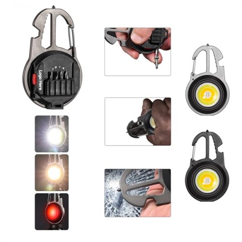 09 Circle Tool Key Chain Light