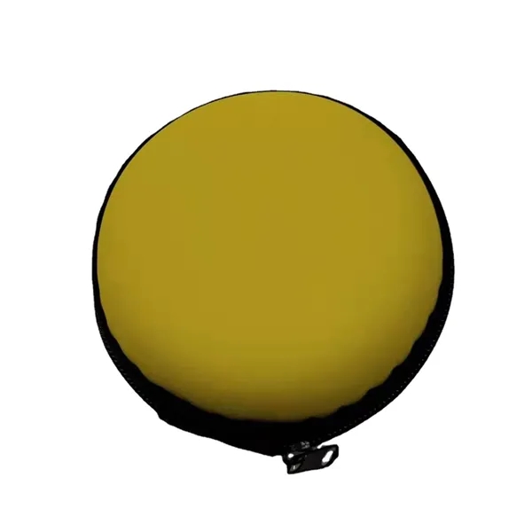 Round Earphone Case
