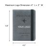 PU Leather RFID Passport Holder