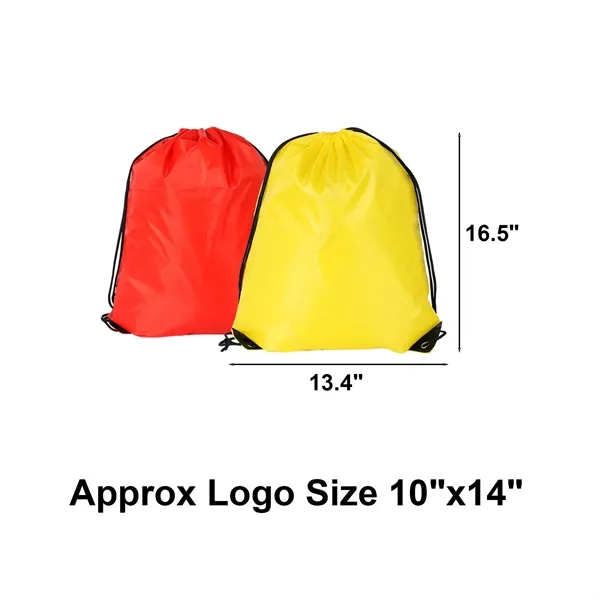 Nylon Drawstring Backpack