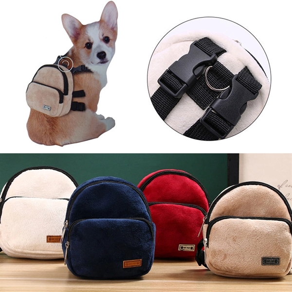 1 Pet Self Carry Snack Backpack
