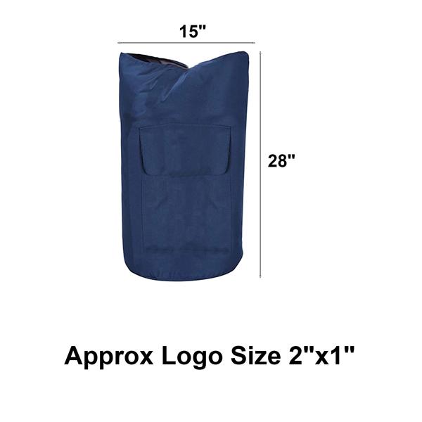 Straps Large Heavy Duty Laundry Backpack Bag