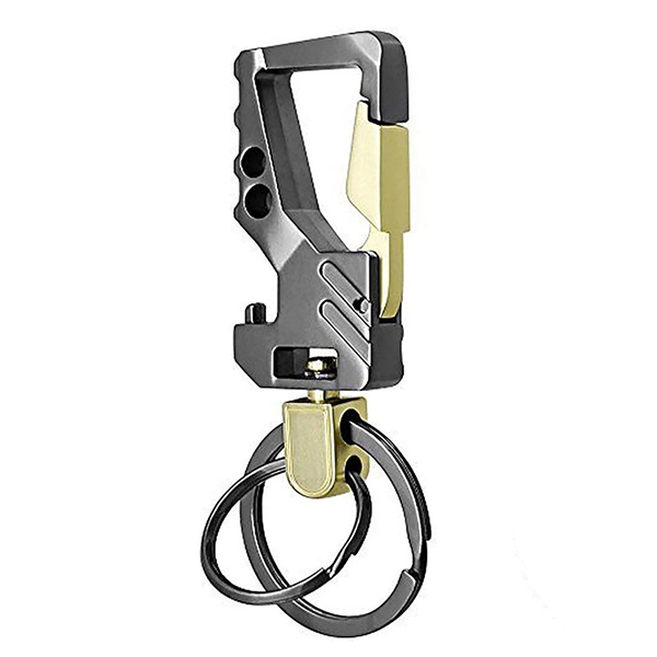 Bottle Opener Keychain Auto Car Keys Tactical Carabiner