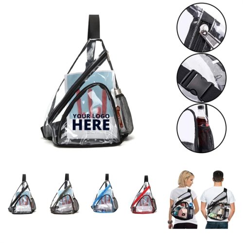 Clear PVC Sling Bag