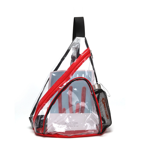 Clear PVC Sling Bag