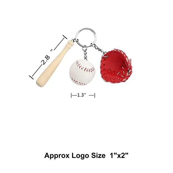 Baseball Glove Keychain