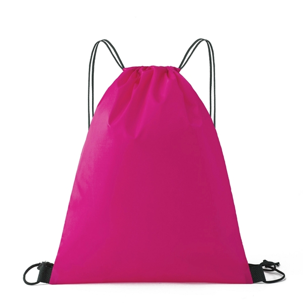 Classic Polyester Drawstring Backpack