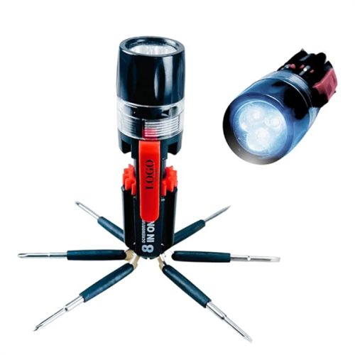 主图 8 In 1 Multipurpose Flashlight And Screwdriver