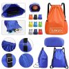 Waterproof Nylon Drawstring Backpack