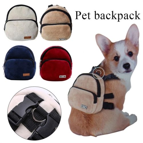 Pet Self Carry Snack Backpack