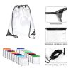 Transparent Waterproof Drawstring Backpack