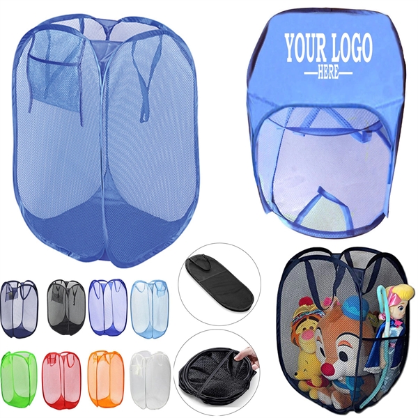 Collapsible Mesh Popup Laundry Hamper