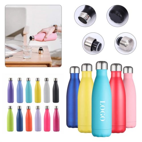 17 Oz Stainless Steel Vacuum Bottle