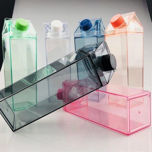 17 oz Milk Transparent Square Bottle