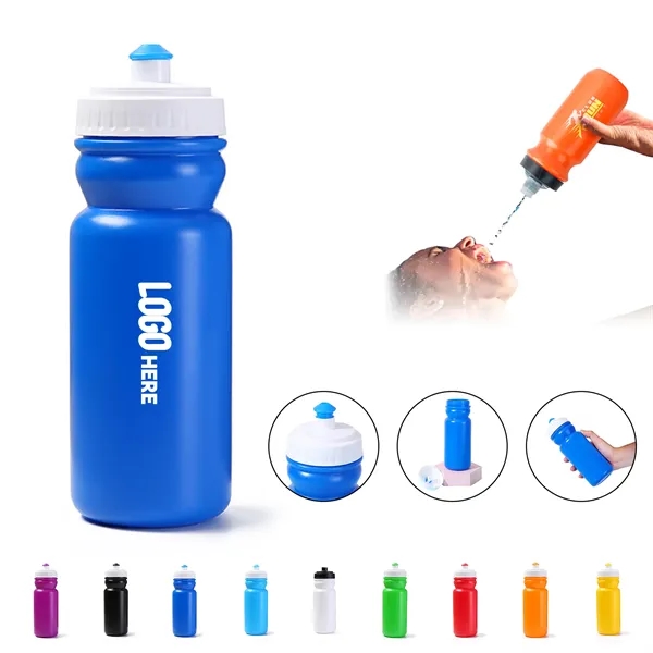 20 OZ Sports Squeeze Bike Bottle