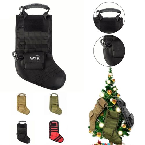 Hanging Tactical Christmas Stocking Bag