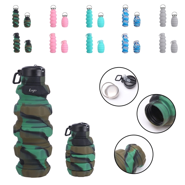 Collapsible Travel Water Bottle