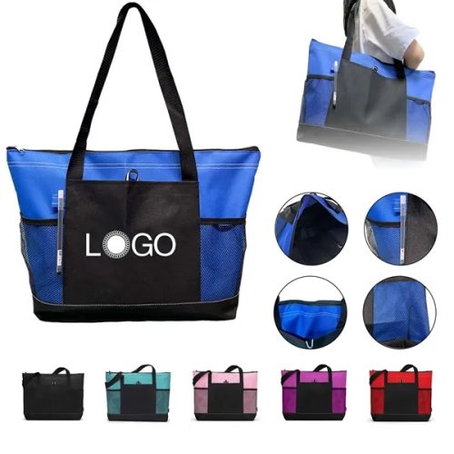 主图 Zippered Tote Bag