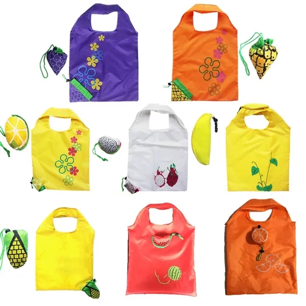 Cute Reusable Foldable Bag w/Pouch