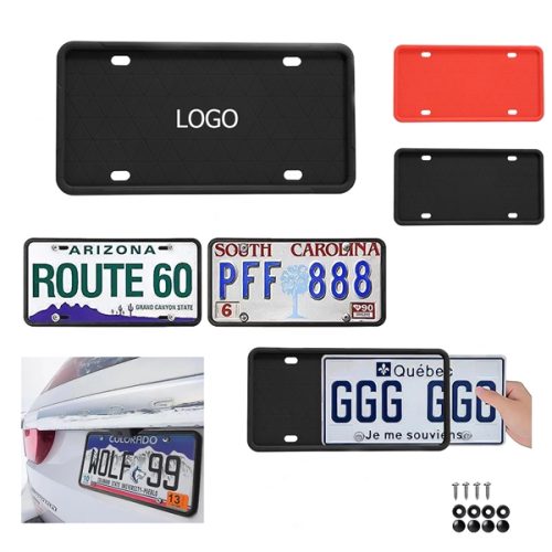 Silicone License Plate Frame Holder