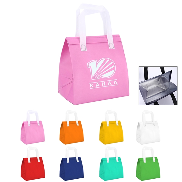 Custom Nonwoven Insulate Tote Bag For Food Delivery