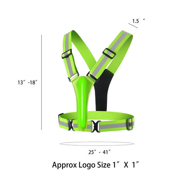 Led Running Reflective Vest