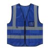Reflective Safety Vest Zipper High Visibility