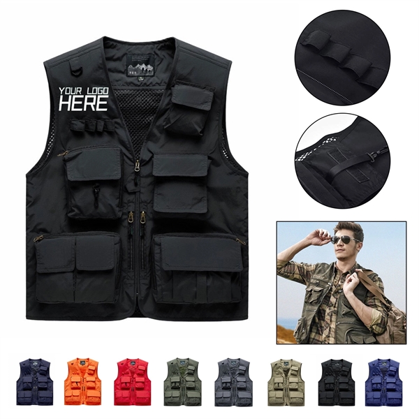 Multi Pockets Vest