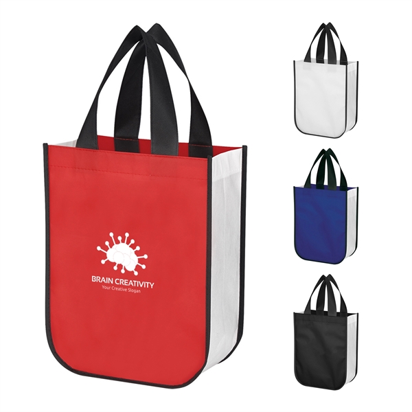 Rounded Bottom Non-Woven Shopping