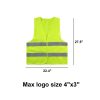 High Visibility Reflective Safety Neon Yellow Green Vest