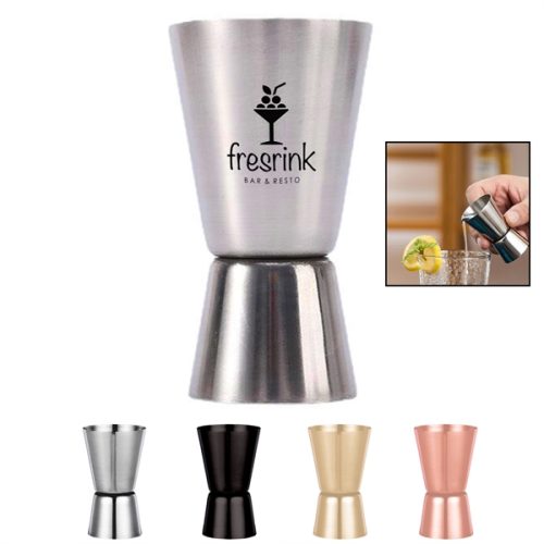 300579346 1/2-1 Oz Stainless Steel Double Jigge