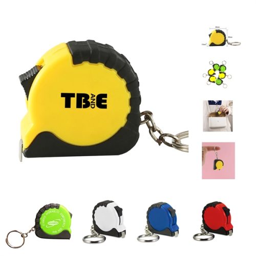Mini Tape Measure W/ Keychain