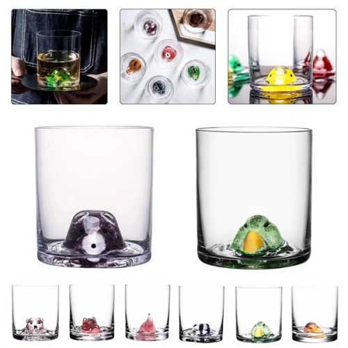 301022305 Creative Animal Inside Glass Cup