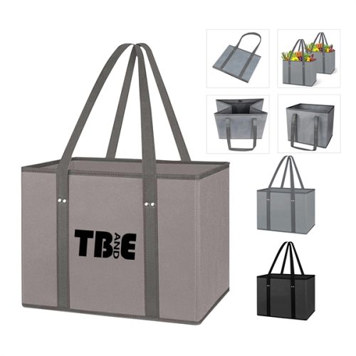 Reusable Durable Non-Woven Fabric Shopping Box Bags