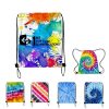 300D Tie Dye Drawstring Backpack