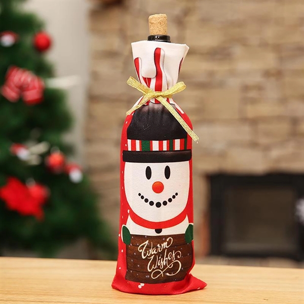 302351612 Wine Christmas Bag
