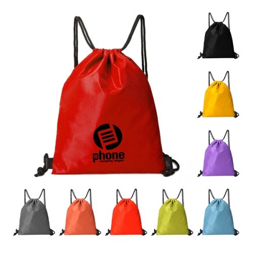 302352086 Canvas Blank Drawstring Backpacks