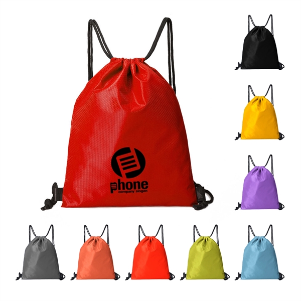 302352086 Canvas Blank Drawstring Backpacks