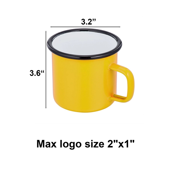 16oz Enamel Campfire Mug