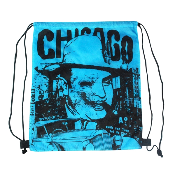 14"X17" Sublimation 210D Polyester Drawstring Bag
