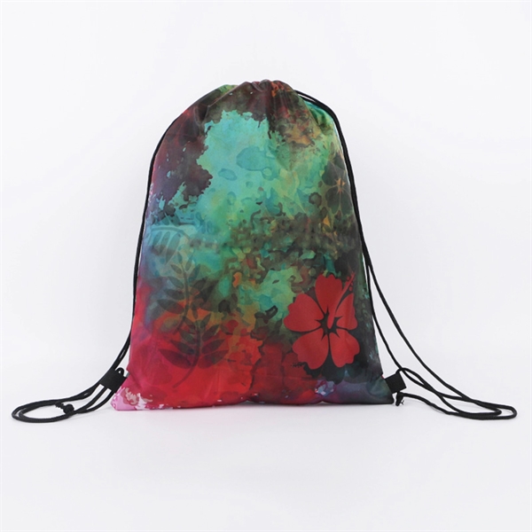 303246359 14"X17" Sublimation 420D Polyester Drawstring Bag