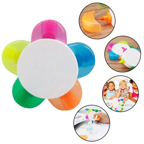 307630473 Flower Shape Watercolor Highlighter Pens
