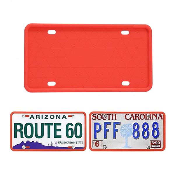 Silicone License Plate Frame Holder
