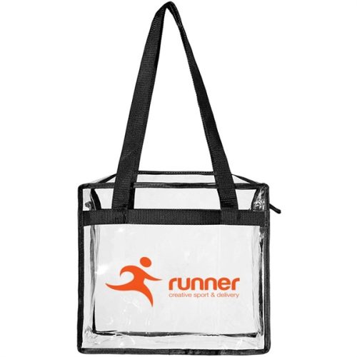 46409446 Clear Tote Bag With Zipper