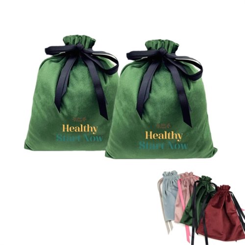 49329841 10 5/8 " X 7 " Velvet Drawstring Bags