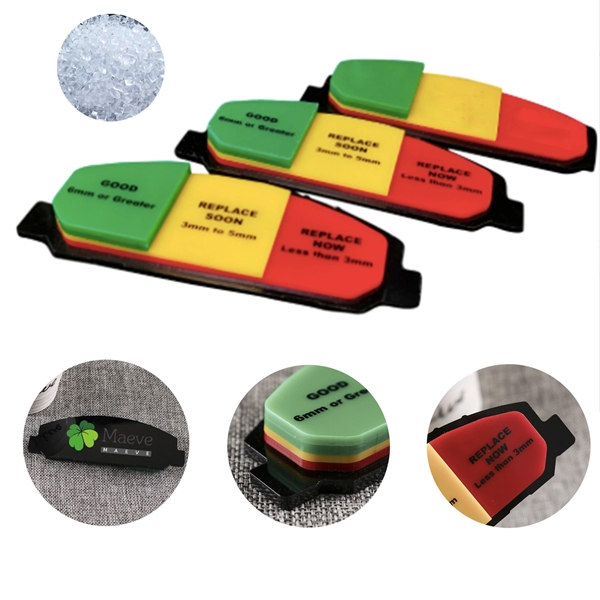 Acrylic Brake Thickness Gauge