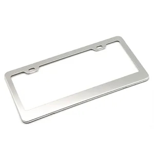 Stainless Steel License Plate Frame Covers Holder