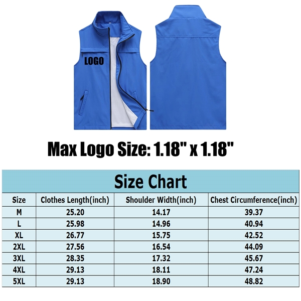 Polyester Pocket Vest