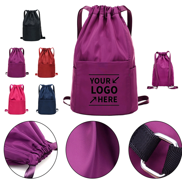 Waterproof Drawstring Backpack