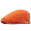 Men's Mesh Flat Cap Breathable Beret